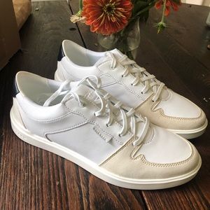 NWT Cole Haan White Leather Sneaker
